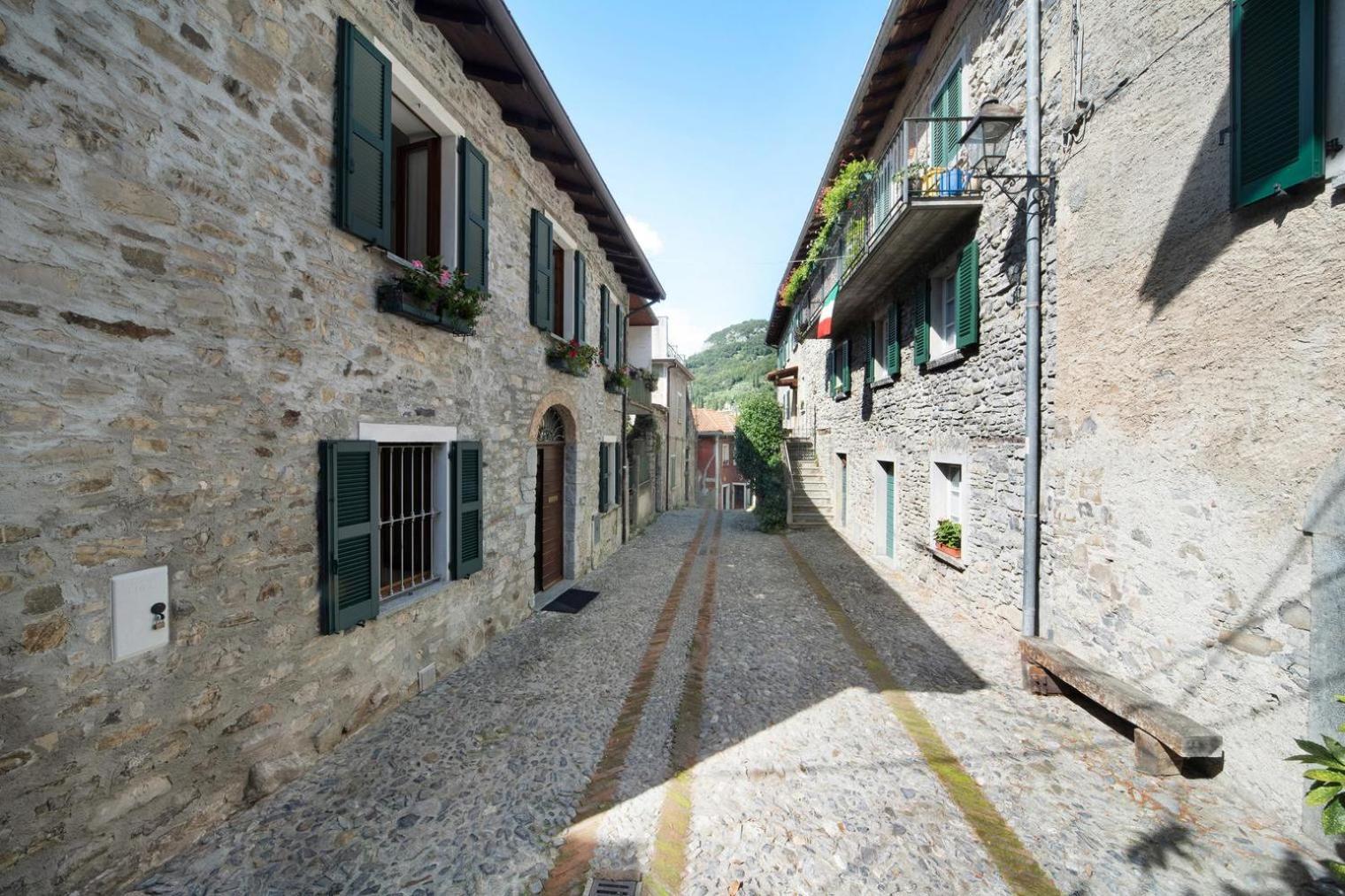 Casa Almut & More - Lake Como Center - Varenna Perledo Exterior foto